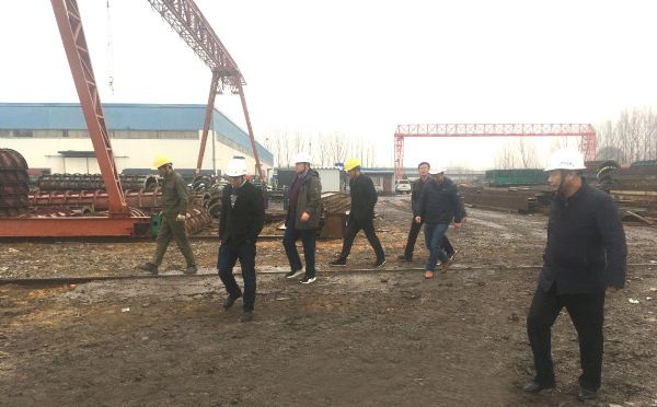 中国水利水电第四工程局有限公司来我公司视察指导工作！